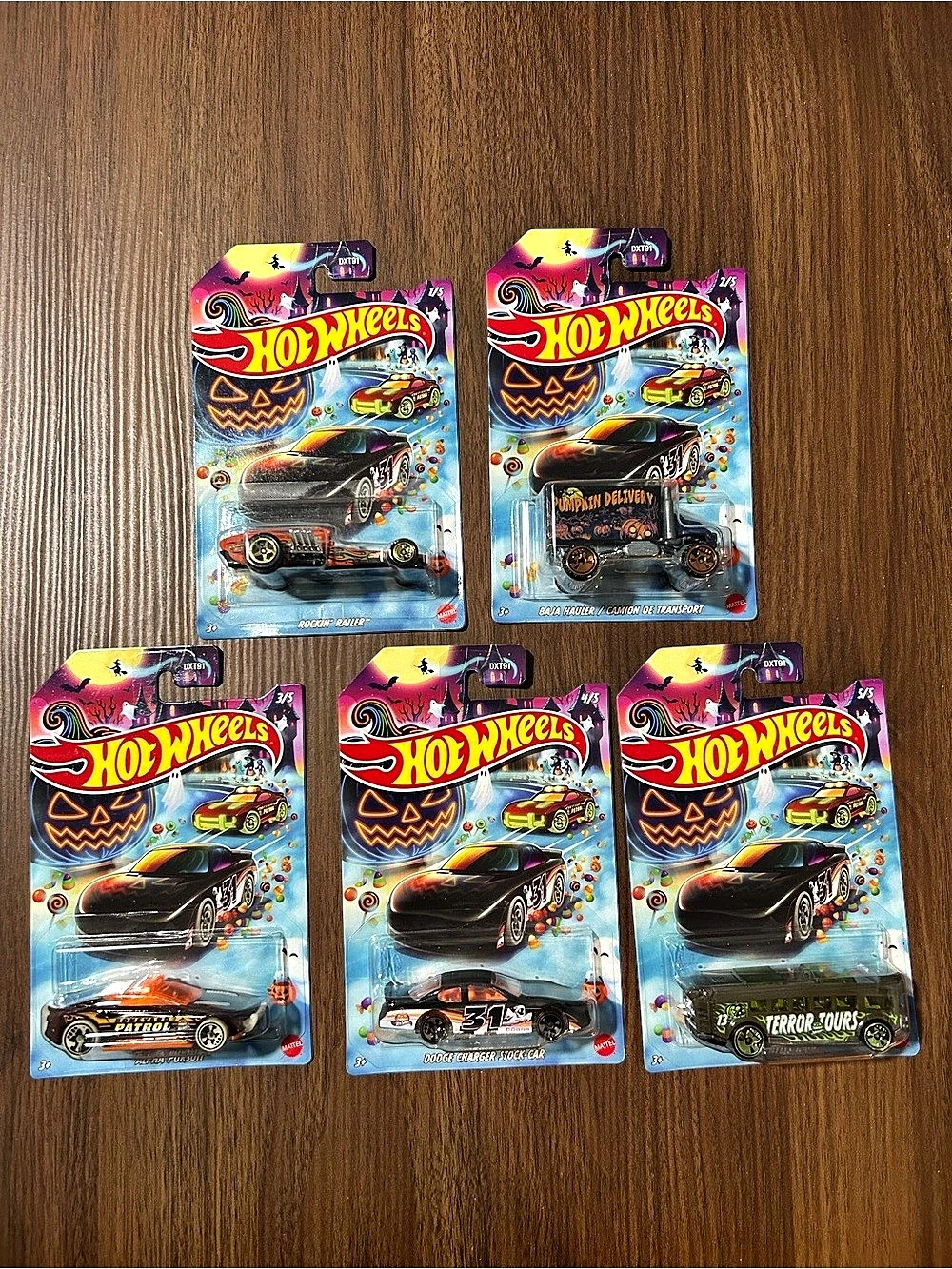 Hot Wheels Halloween Series 2026 Complete Set of 5 🎃 🔥 🛞